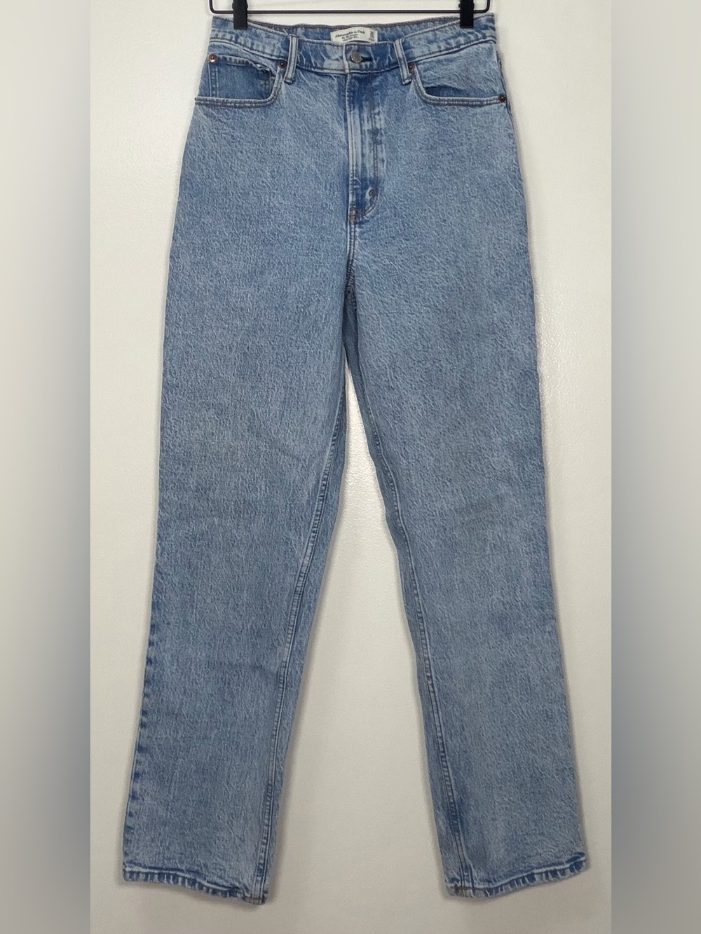 Abercrombie & Fitch Light Blue Straight Leg Women's Jeans